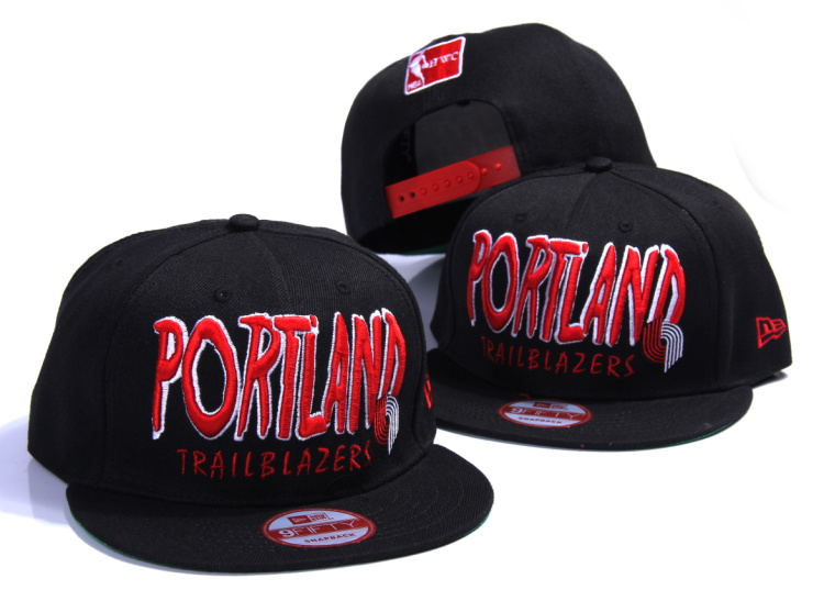 NBA Portland Trail Blazers NE Snapback Hat #08